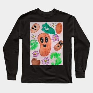 A Party of Potatoes Long Sleeve T-Shirt